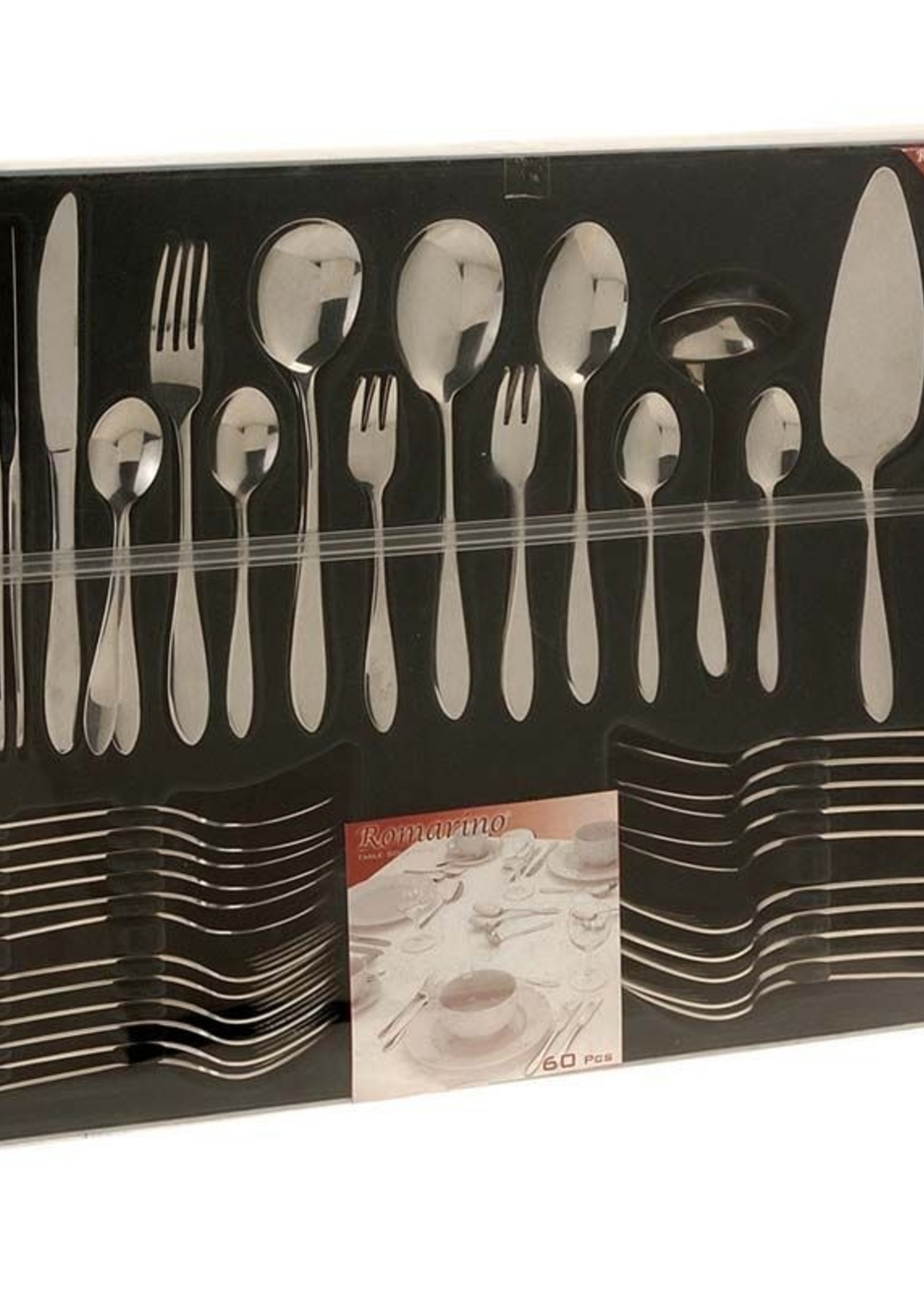 Excellent Houseware Bestekset, roestvrij staal (60 dlg)