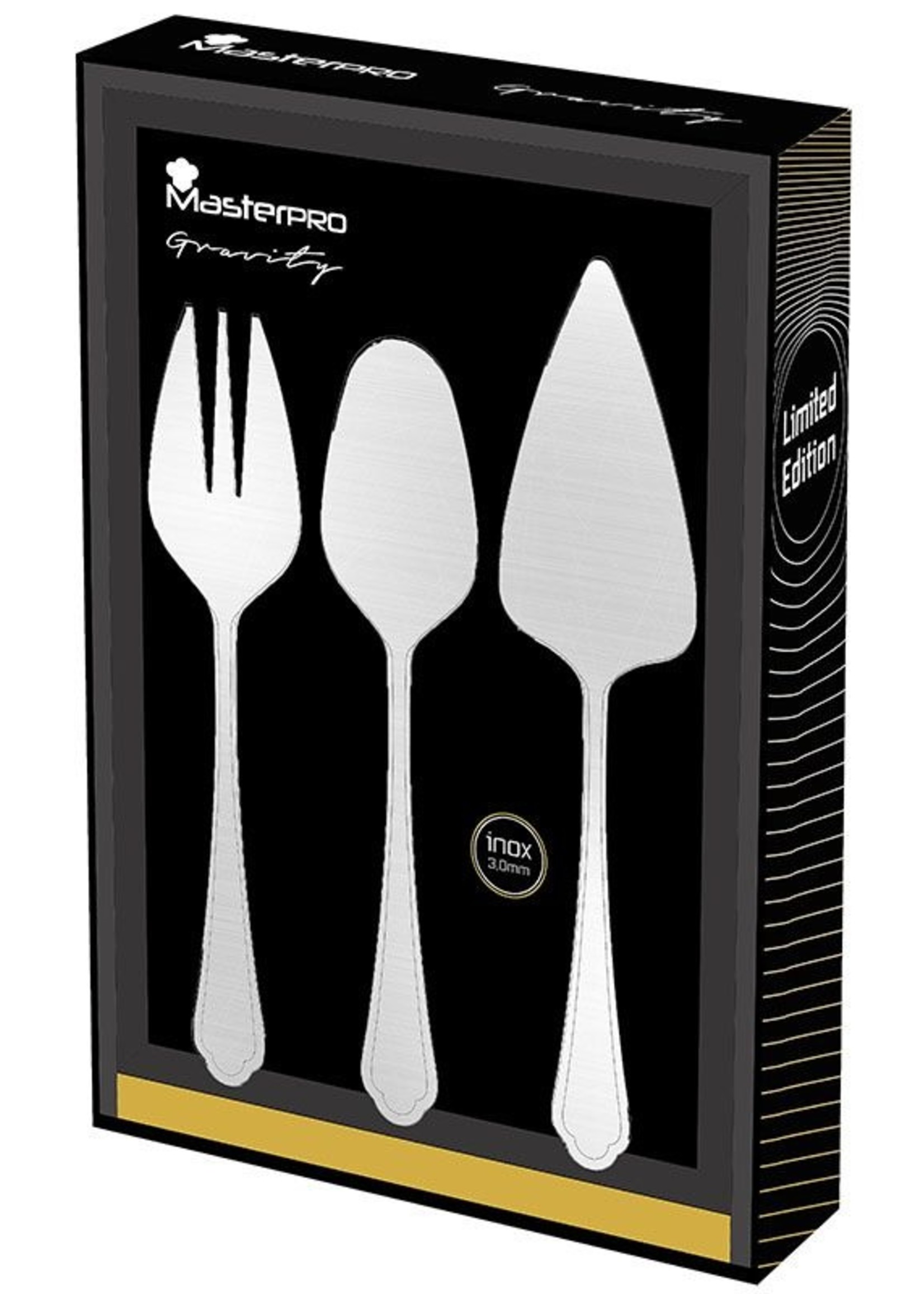 Bergner Masterpro Serveerset - 3 delig
