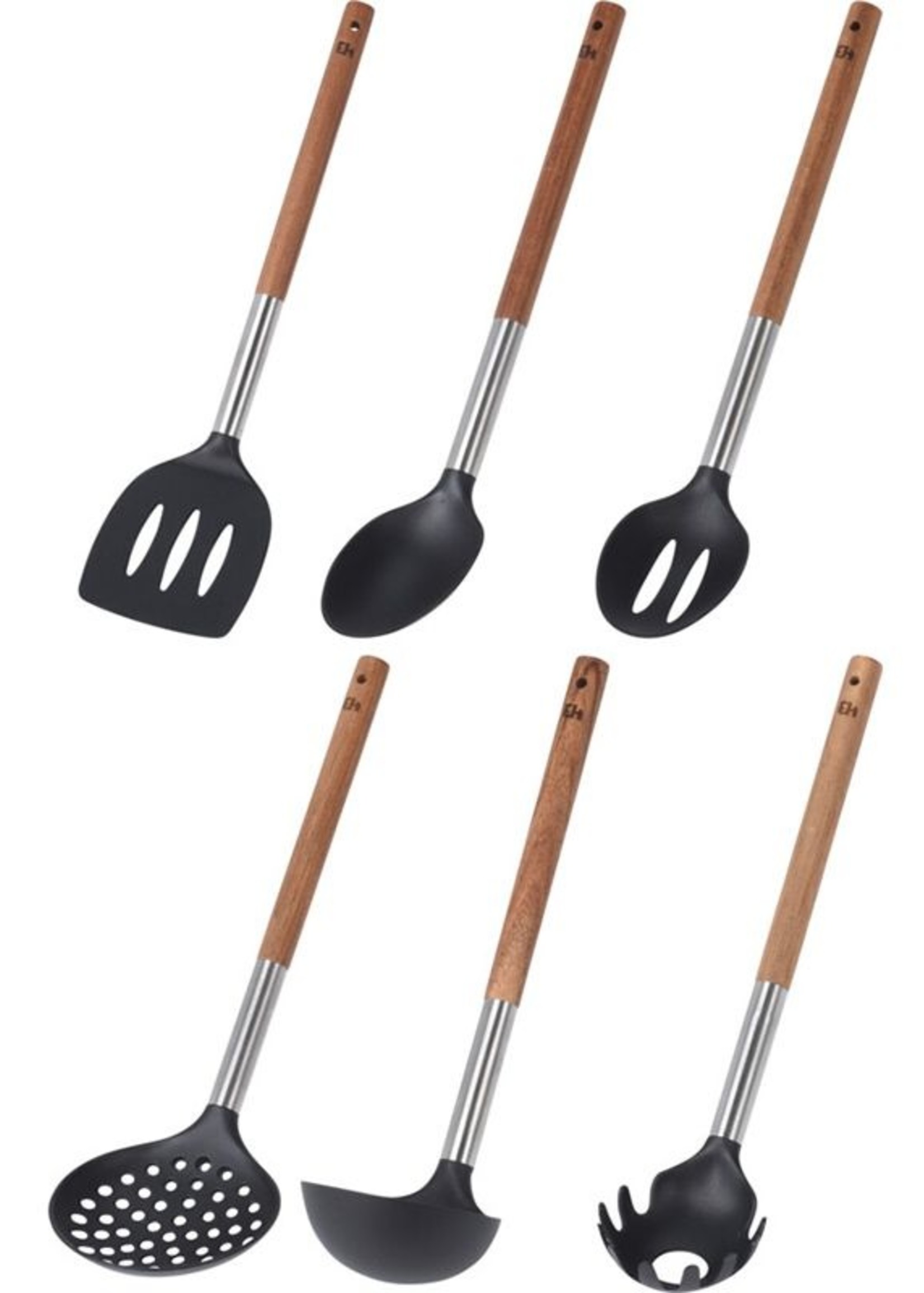 Excellent Houseware Keukengerei met Houder - 7 delig