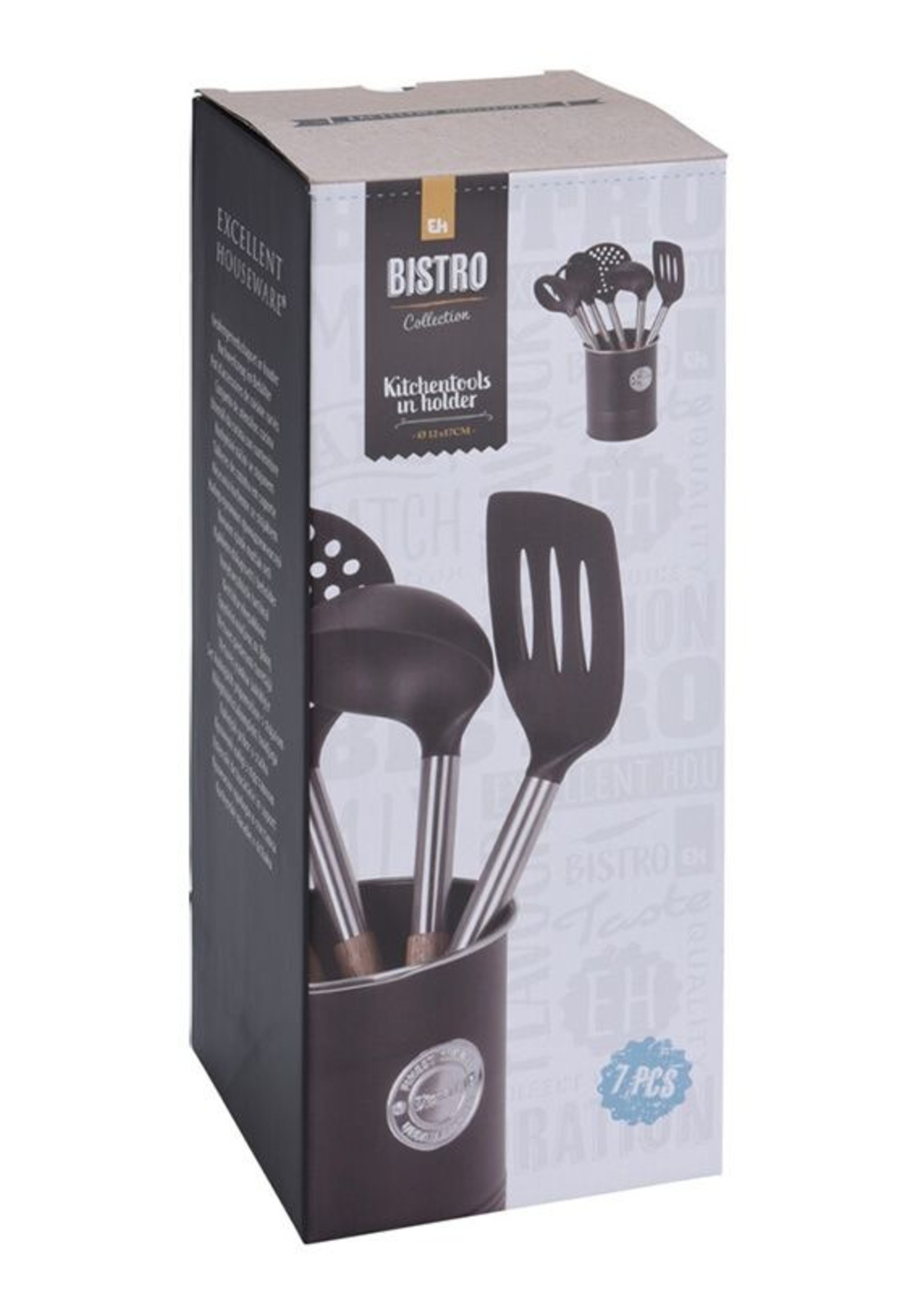 Excellent Houseware Keukengerei met Houder - 7 delig