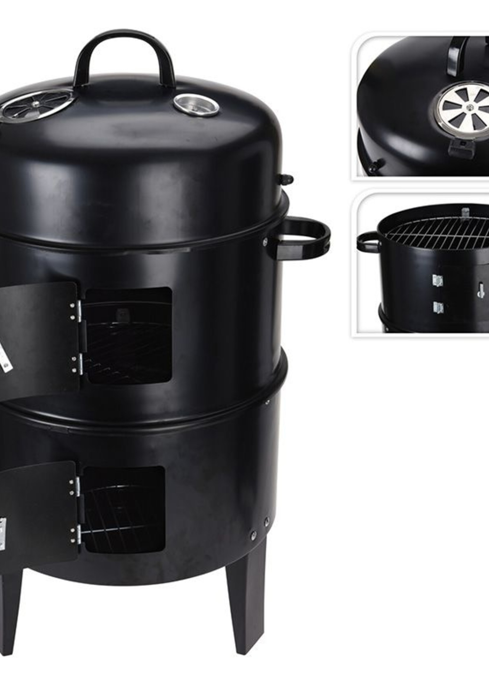 Ceruzo Barbecue Smoker - Rook- en Grill-oven - Ø40 x H78 cm