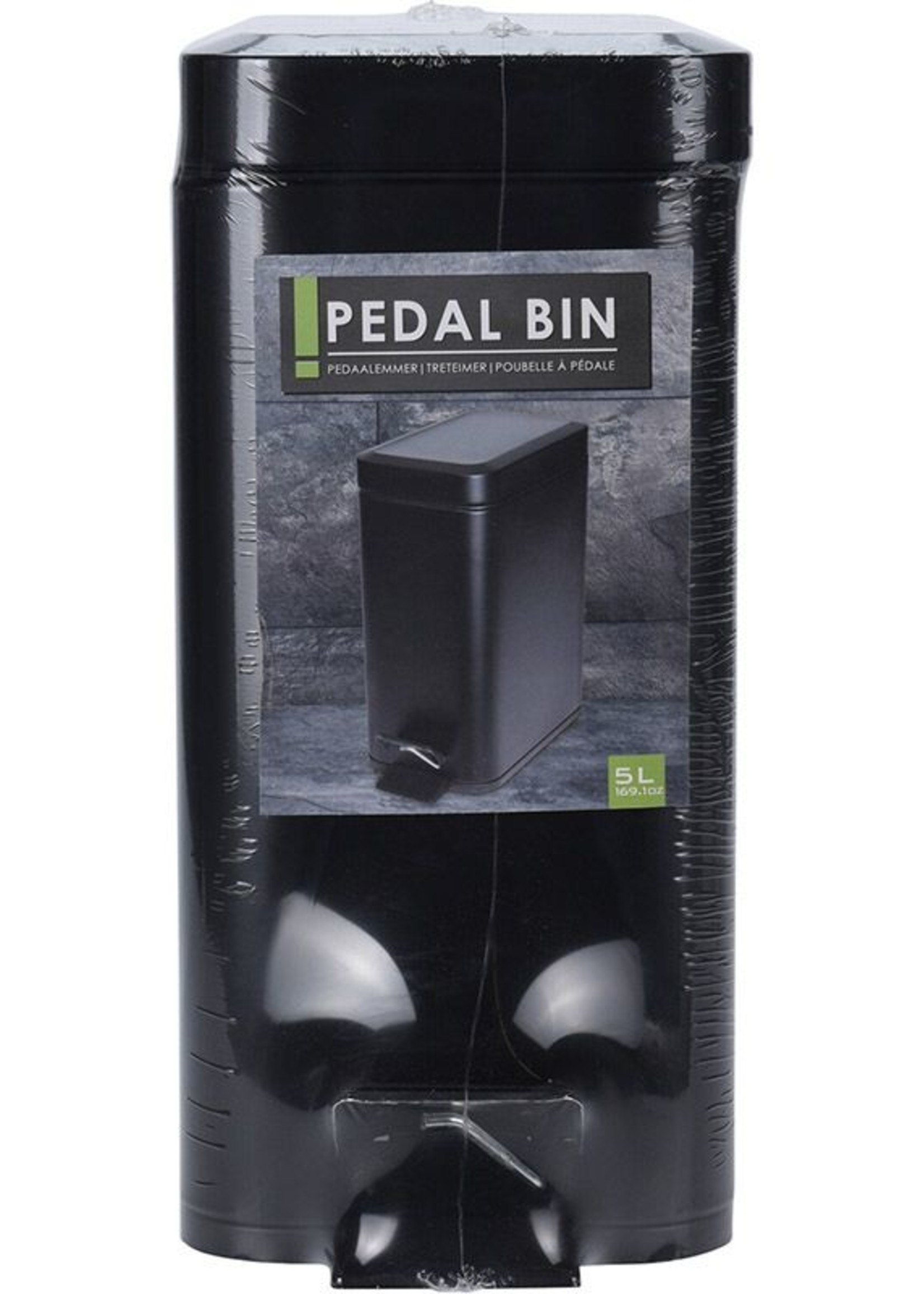 Pedaalemmer - zwart - 5L