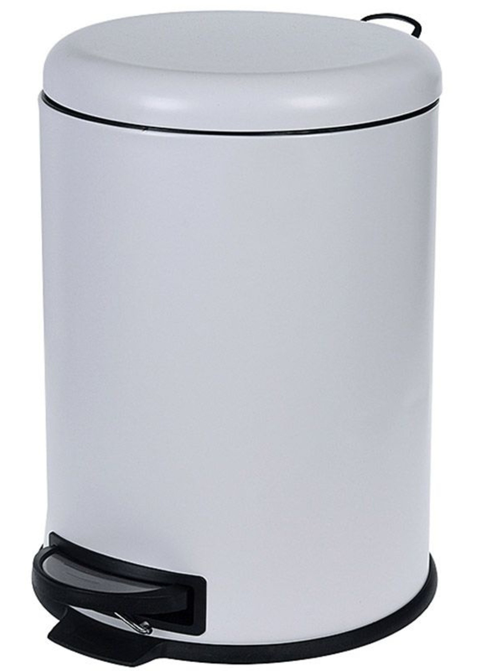 Pedaalemmer - Soft Close - 20 l - Wit