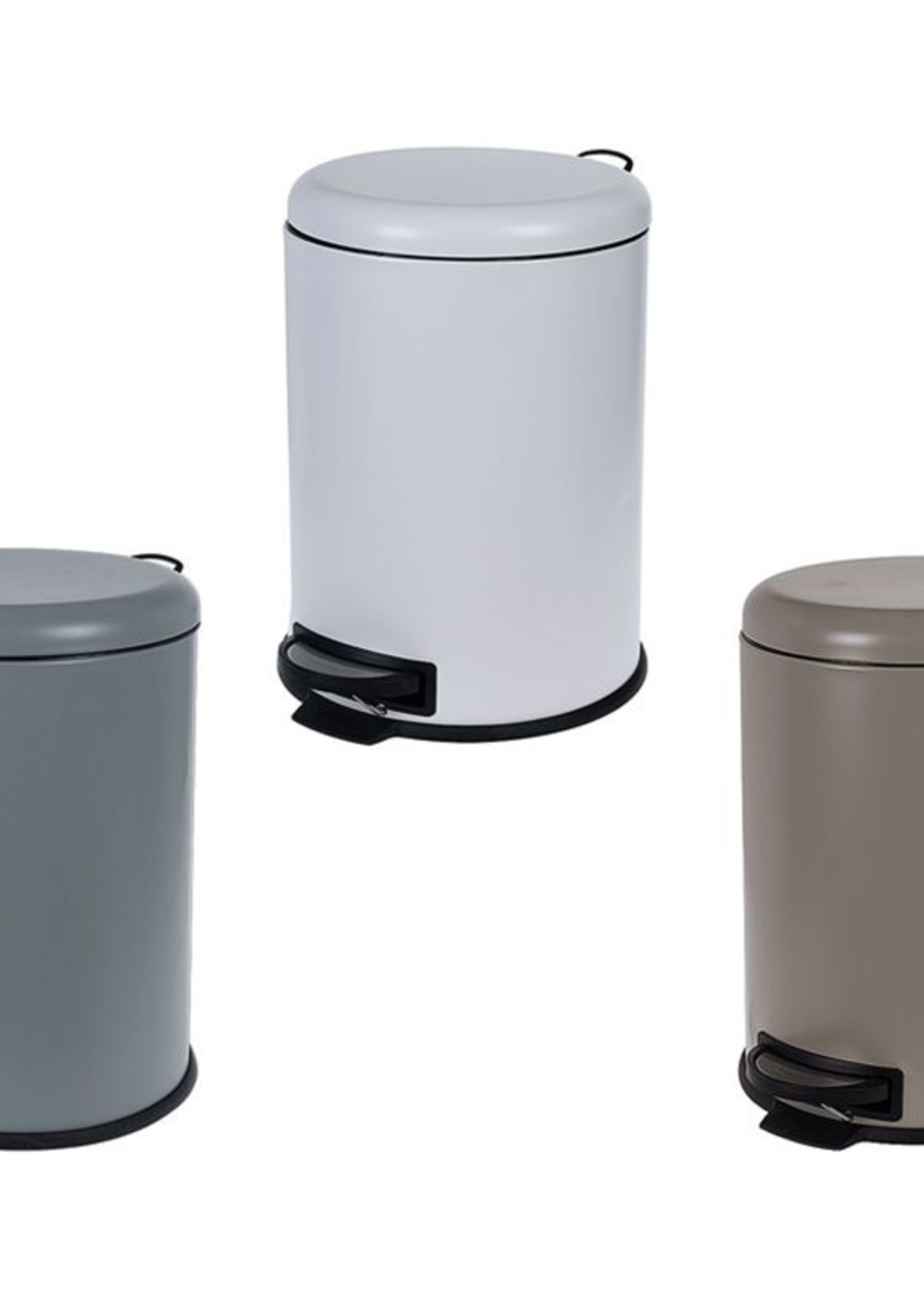 Pedaalemmer - Soft Close - 20 l - Wit