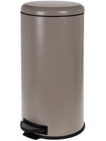 Pedaalemmer - Soft Close - 30 l - Taupe