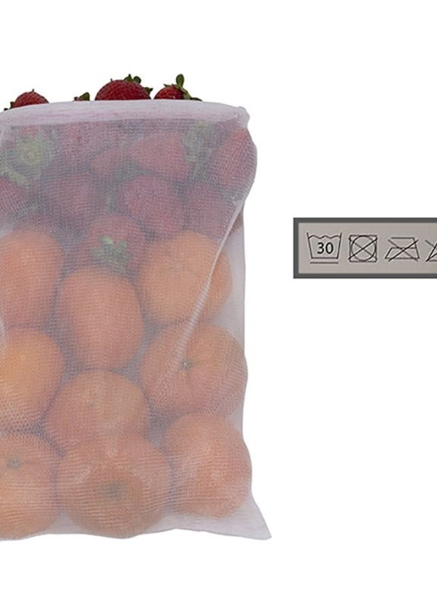 Duett Herbruikbare Fruit- en Groentezakjes - Polyester - 6 stuks