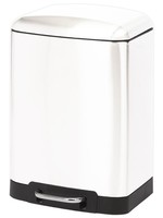 Duett Pedaalemmer - 6 liter - metaal - wit