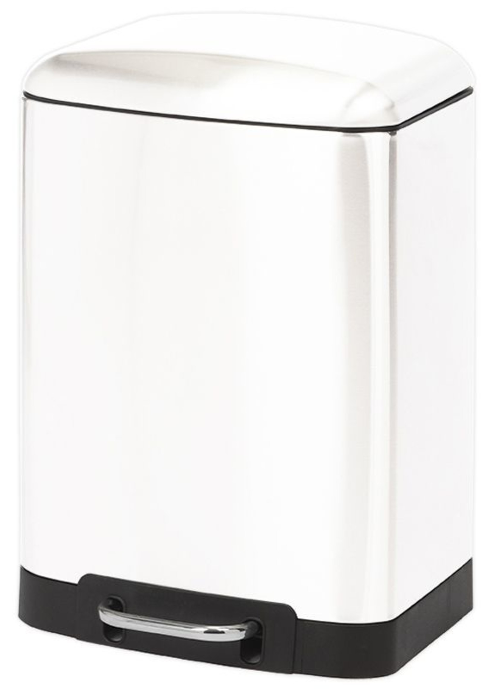 Duett Pedaalemmer - 6 liter - metaal - wit