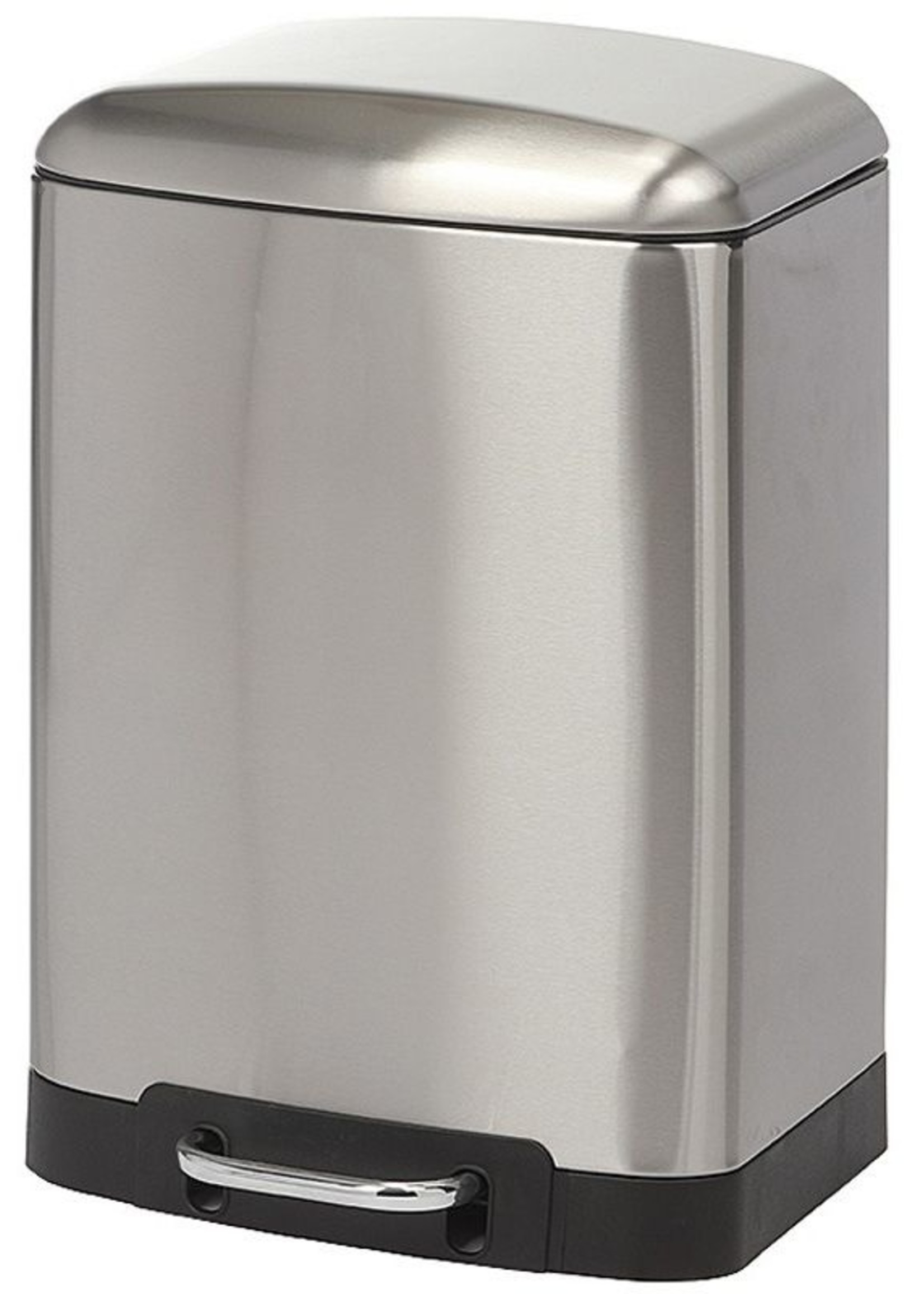 Duett Pedaalemmer - 6 liter - metaal - chroom