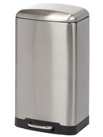 Duett Pedaalemmer - 20 liter - metaal - chroom