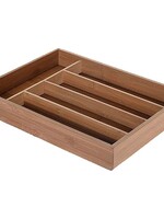 Excellent Houseware Bestekbak bamboe - 35x26cm