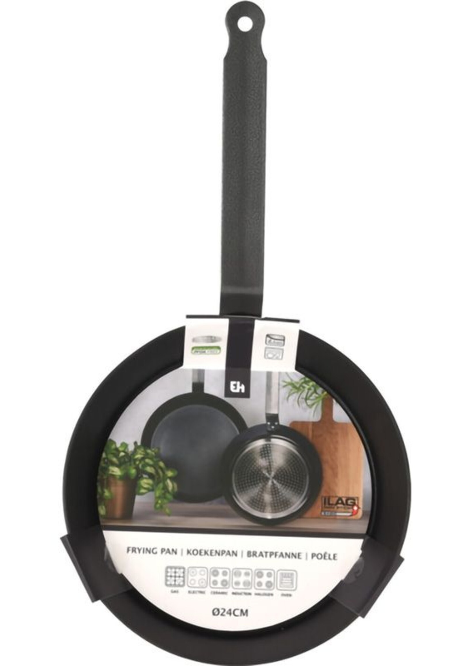 Excellent Houseware Koekenpan - 24cm - Metalen Handvat