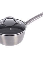 Excellent Houseware Steelpan met deksel - Ø18cm - gesmeed aluminium