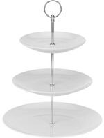 Excellent Houseware Etagère - Porselein - 3 laags
