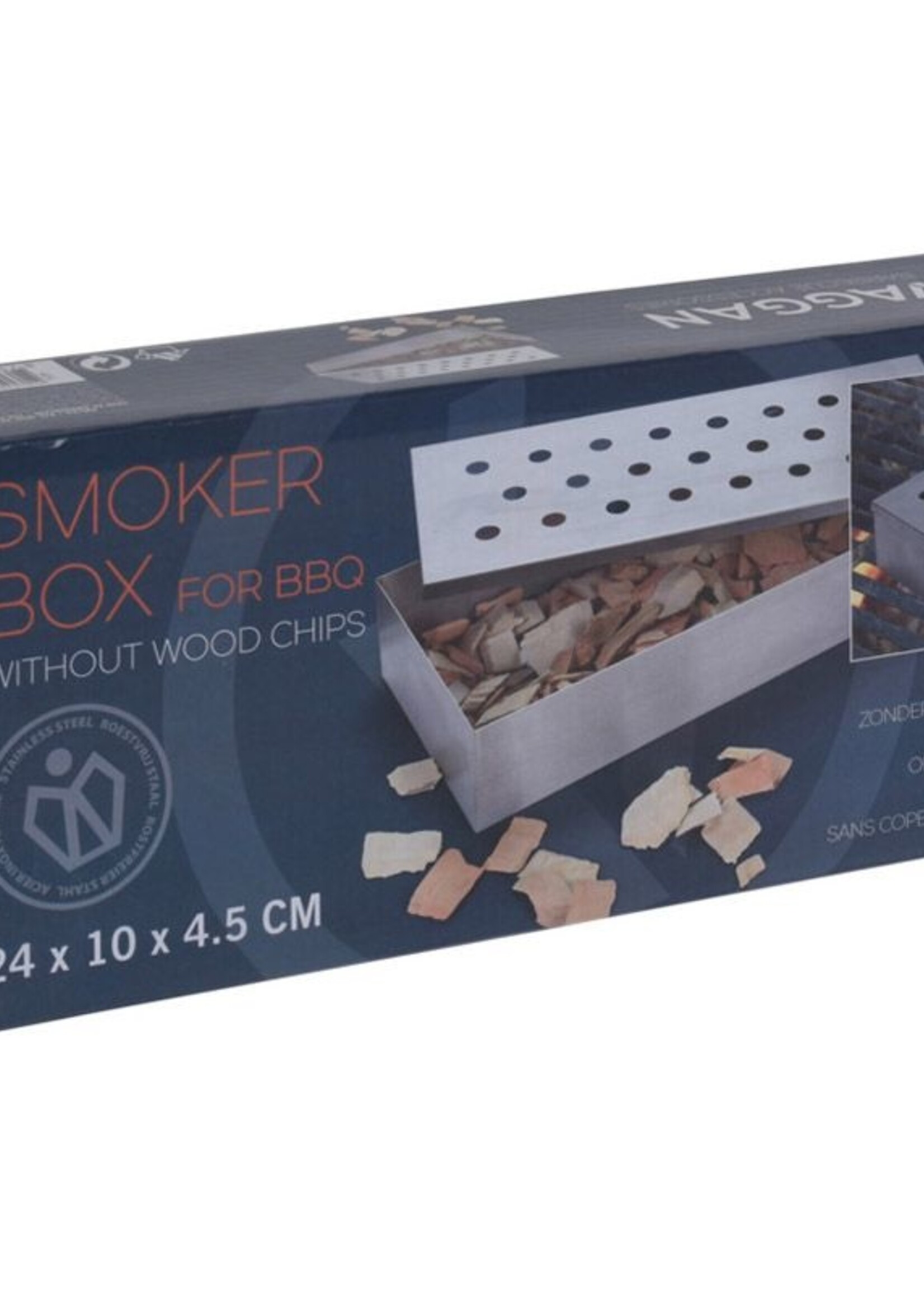 Vaggan Barbecue Smoker Box - RVS