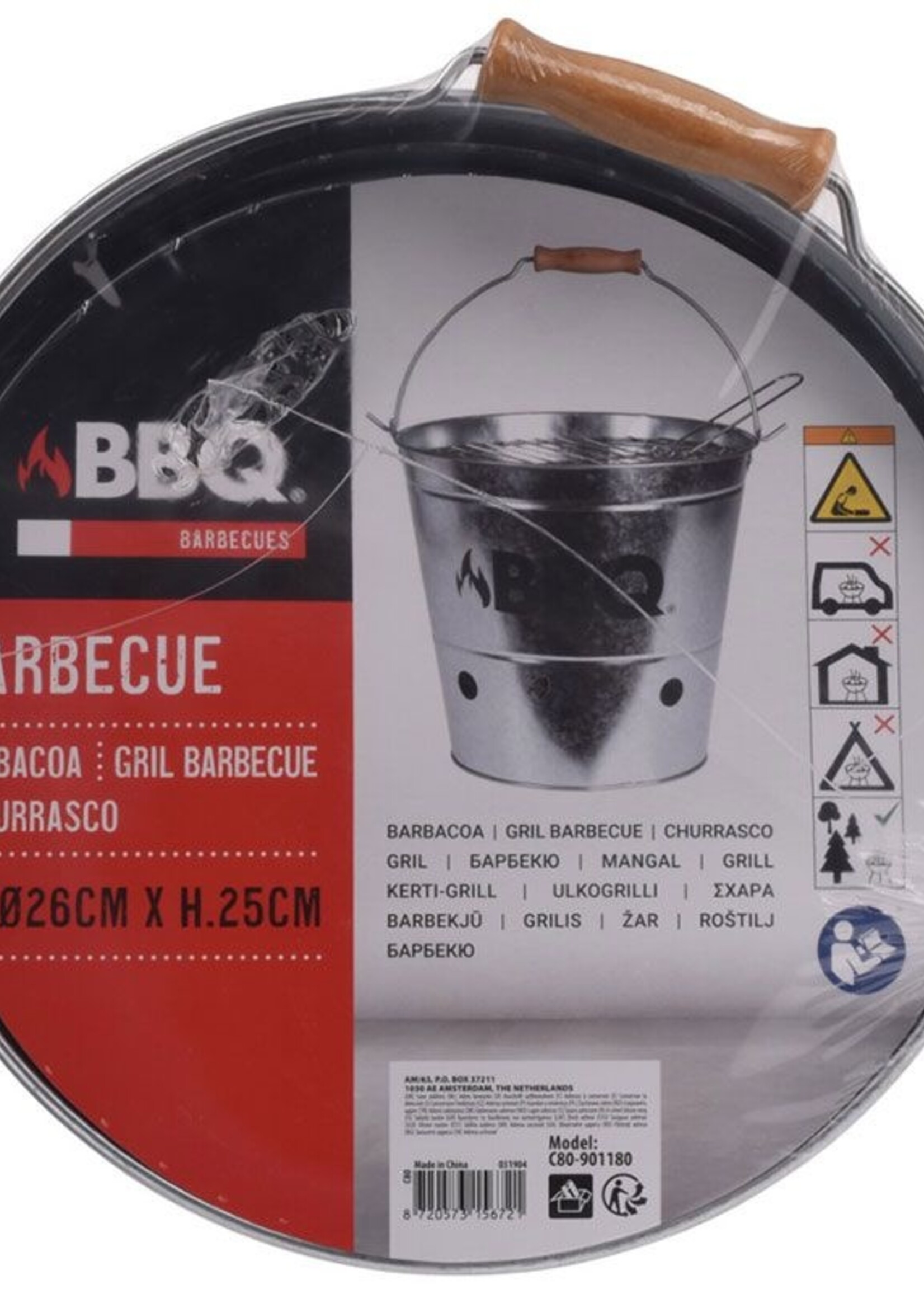 BBQ Emmer - Zink