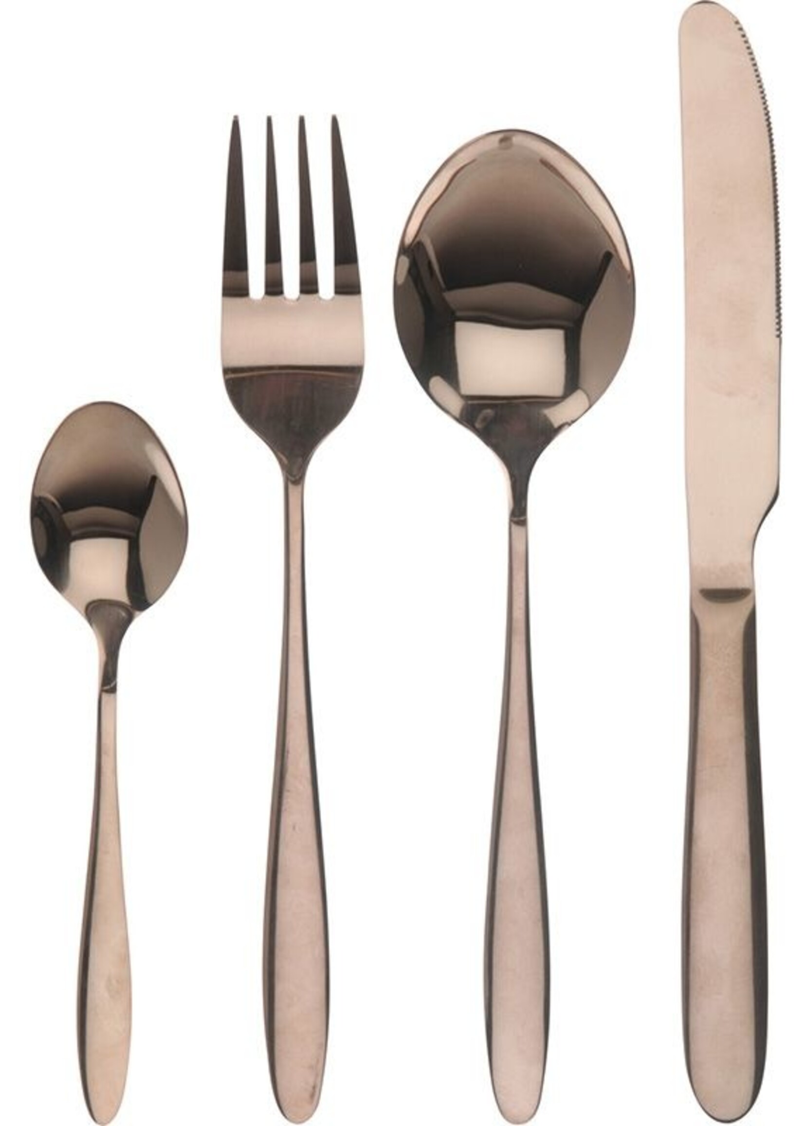 Excellent Houseware Bestekset 16dlg - Koper