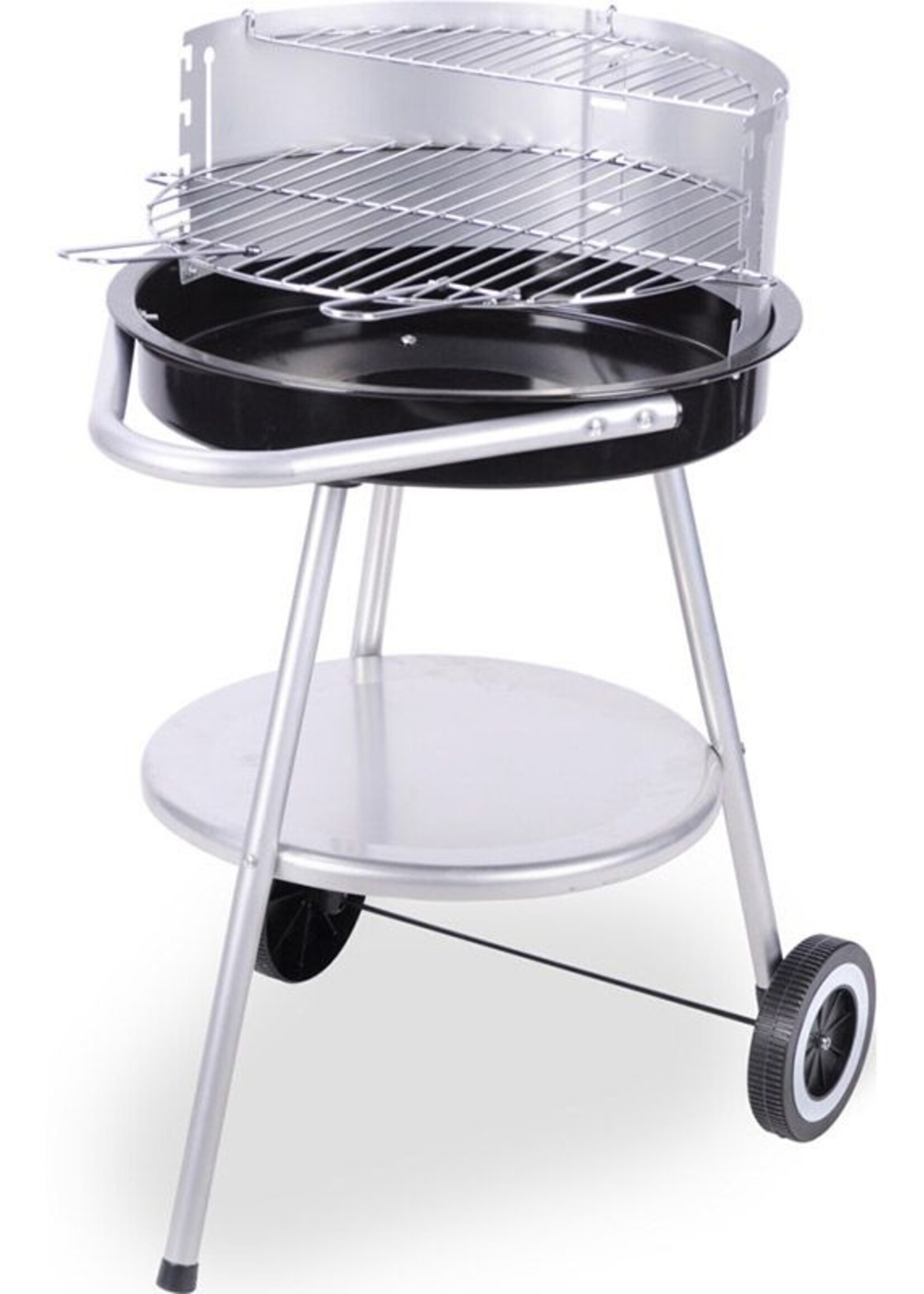 BBQ Barbecue - Halfrond - met in hoogte verstelbaar grillrooster