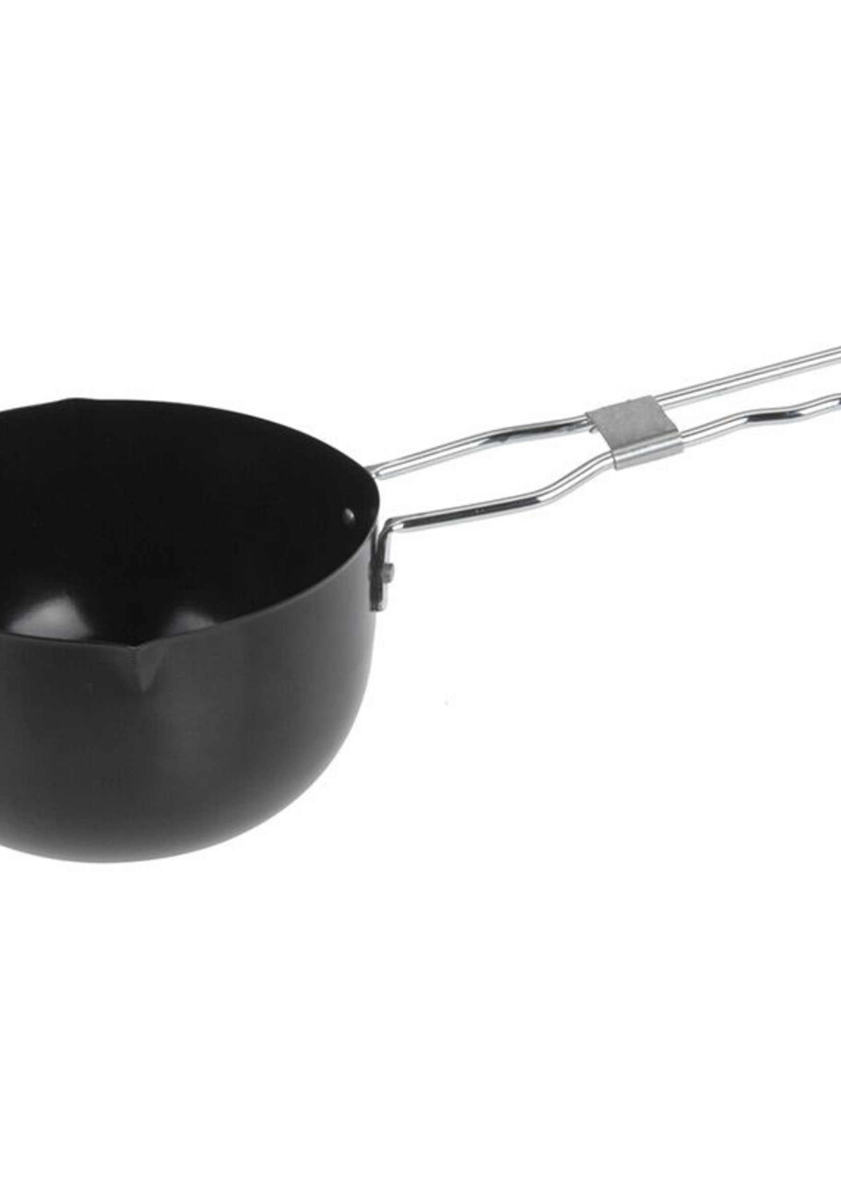BBQ Sauspan - met sauskwast - zwart
