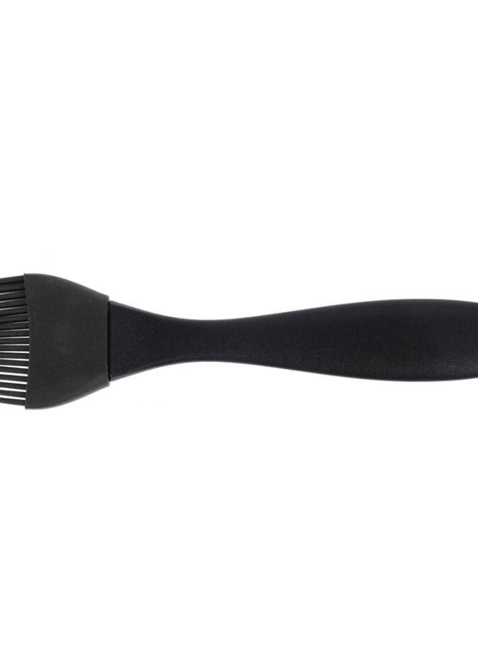 BBQ Sauspan - met sauskwast - zwart