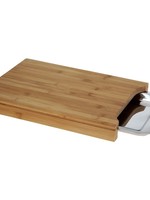 Excellent Houseware Bamboe snijplank met opvangbak
