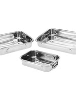 Excellent Houseware Braadslee - Ovenschalen - RVS - set van 3