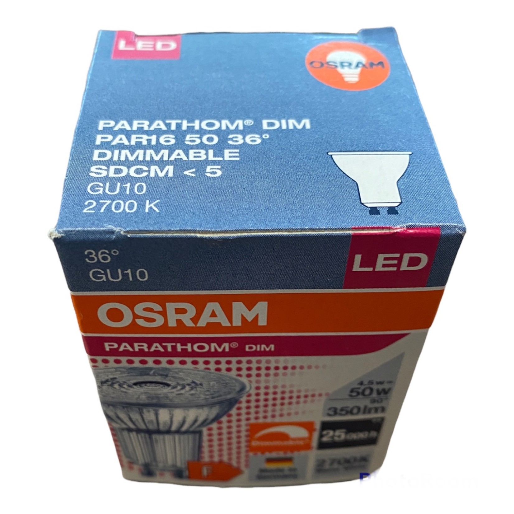 Ledlamp  Osram warm wit 2700K