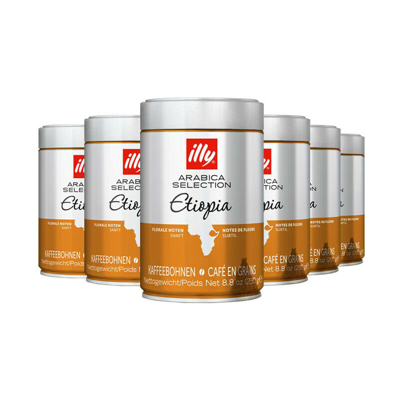 Grain coffee ILLY Arabica Selection Ethiopia, 250 g - Delivery