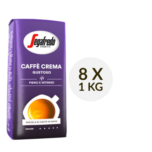 Segafredo  Segafredo Gustoso Caffe crema caffee beans 1kg