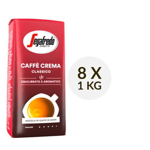 Segafredo  Segafredo Crema Classico bonen 8kg