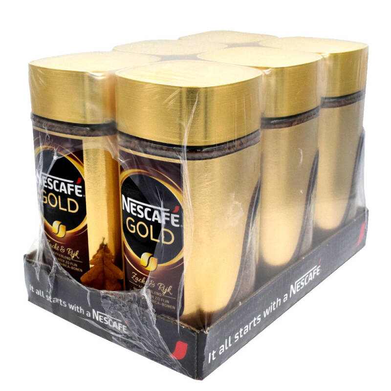 Nescafe Gold instant coffee 6x200 gram 