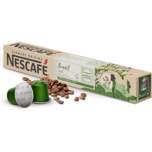 Nescafé koffie  Nescafe Braziliaanse Lungo 10 cups