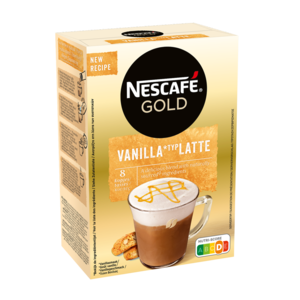 Nescafé koffie  Nescafé Gold Latte Vanilla sachets