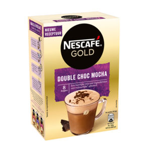 Nescafé koffie  Nescafé Gold Double Choc Mocha sachets