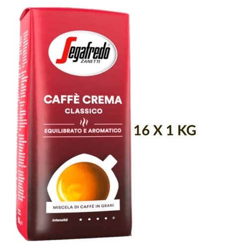 Segafredo  Segafredo Crema Classico beans 8kg