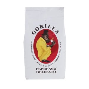 Joerges Gorilla koffie  Gorilla  Espresso Delicato beans 1kg