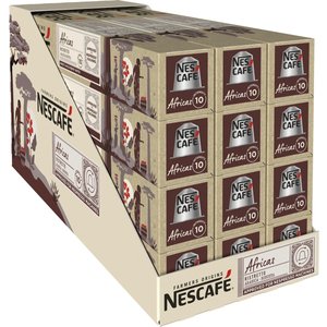 Nescafé koffie  Nescafé African Ristretto 12x10 cups