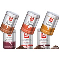 illy coffee beans sample pack 6 cans