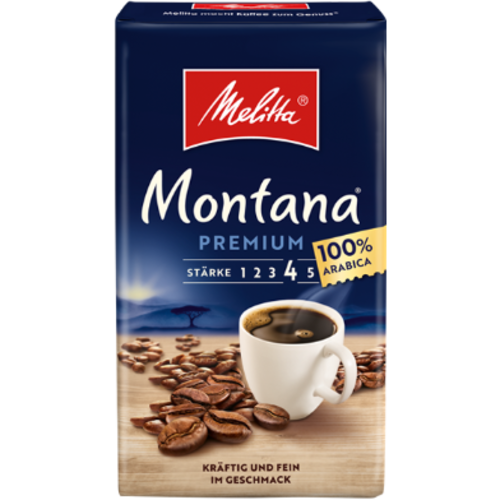 Melitta Melitta Montana Premium gemalen 500 gram