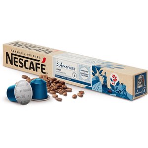 Nescafé koffie  Nescafe Farmers Origins 3 Americas Lungo 10 cups