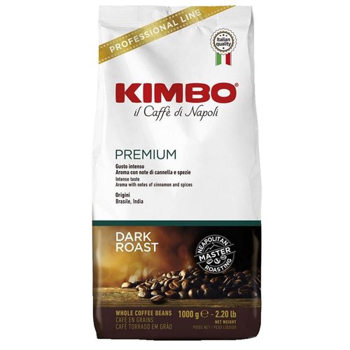 Kimbo Kimbo Premium Dark Roast beans 1 kg