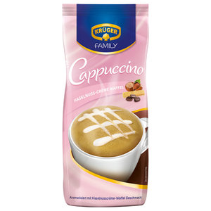 Kruger Kruger Cappuccino Hazelnut creme wafer 500 grams