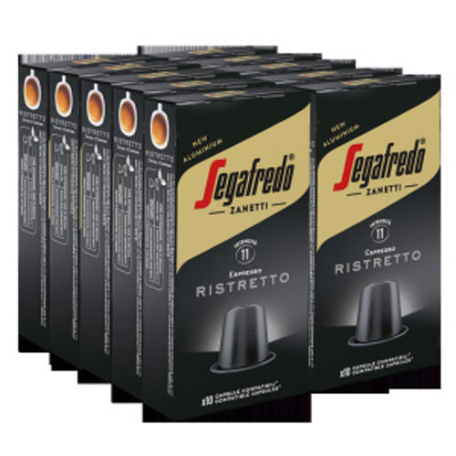 Segafredo  Segafredo Ristretto Aluminium cups for Nespresso 10x