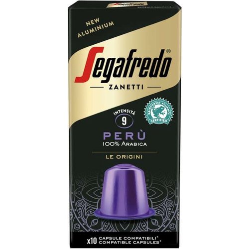 Segafredo  Segafredo Peru Aluminium cups voor Nespresso 10x