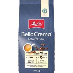 Melitta Melitta BellaCrema Decaffeinato bonen 1000 g