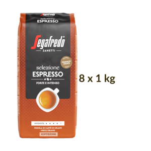 Segafredo  Segafredo Selezione Espresso beans 8 x 1 kg