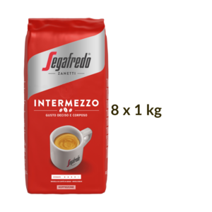 Segafredo  Segafredo Intermezzo koffiebonen 8 x 1 kg