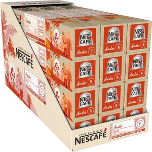 Nescafé koffie  Nescafe Andes Lungo 12 x 10 cups