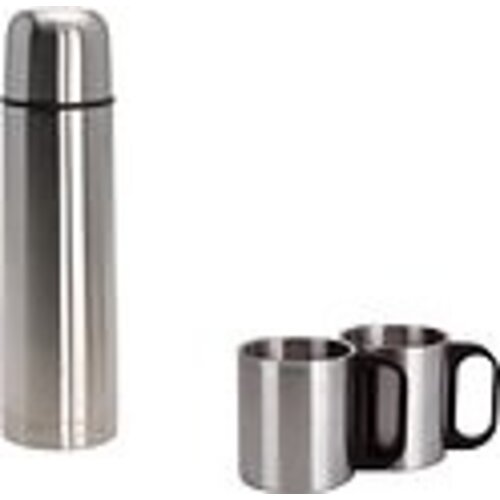 Redcliffs stainless steel Thermos 1.0 liter with 2 cups 32cm