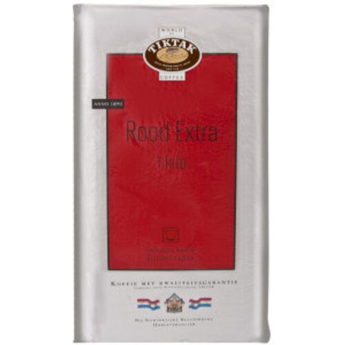 Tiktak  Tiktak Red Extra standard ground coffee 1 kg